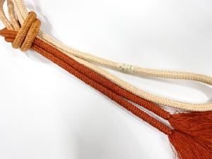 未使用品　正絹　手組帯締め